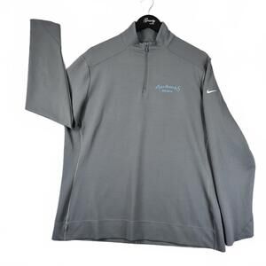 Nike Dri-FIT Adult Golf‎ Pullover Top Aardvarks OES Golf XL Gray